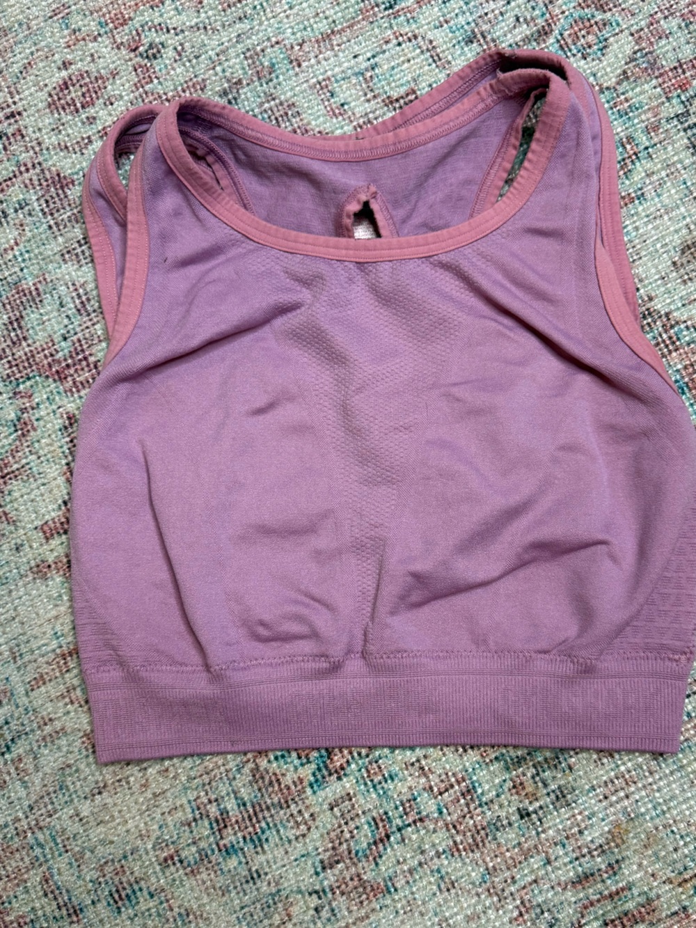 Gymshark pink Seamless Sports Bralette